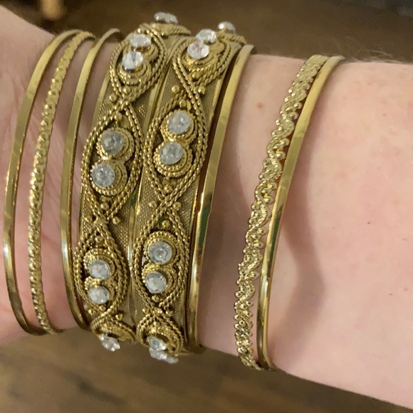 Womens Bangle Set - Picture 1 of 5